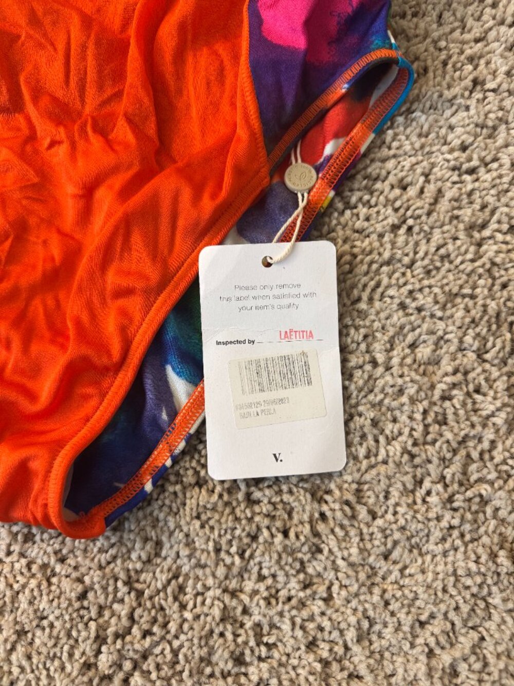La Perla Oceano One Piece Swimsuit BNWT Size 44 USA 8 - Picture 3 of 7